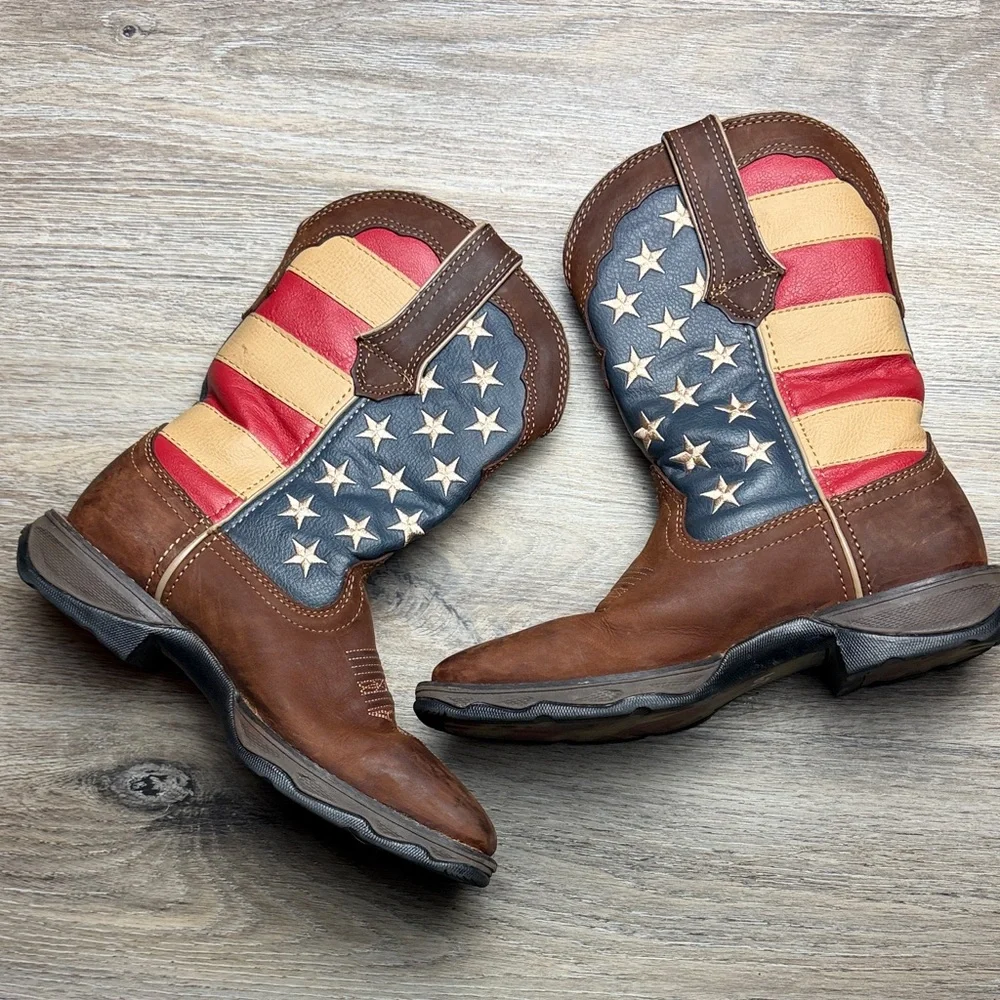 Durango Lady Rebel American Flag Western Boots – Size Women’s 7